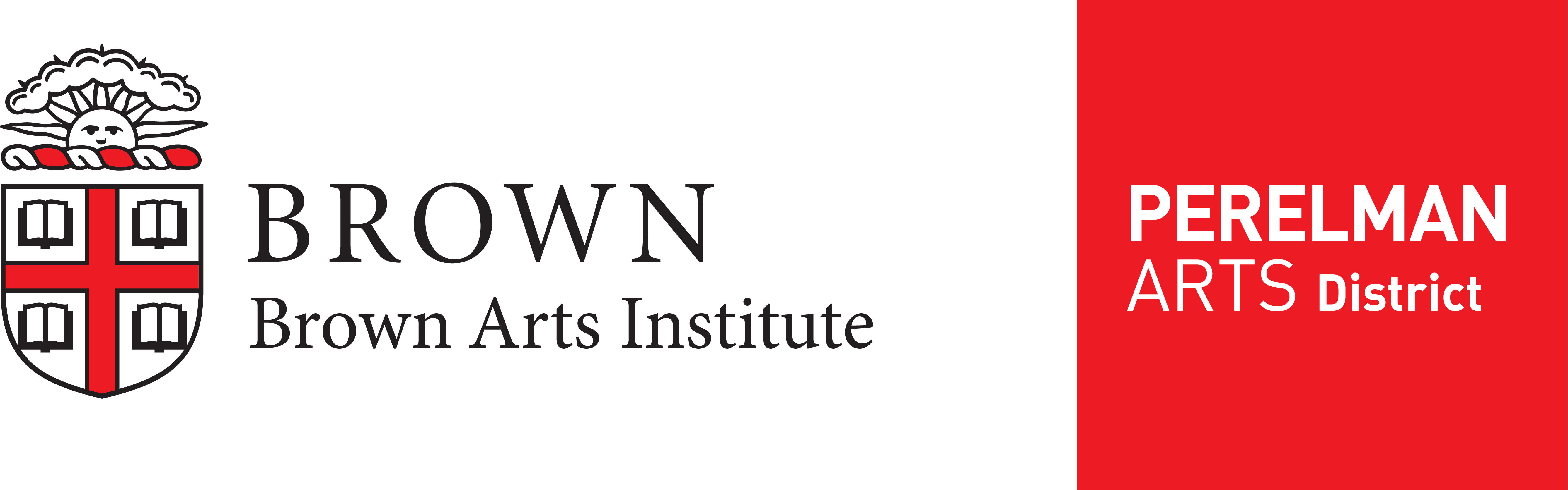 Brown Arts Institute and Perelman Arts District logo